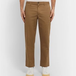 Club Monaco Cropped Twill Trousers